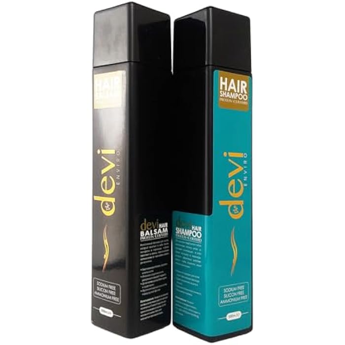 Set for Protein + Ceramide Hair Shampoo 500 ml & Balsam 500 ml - Image 2